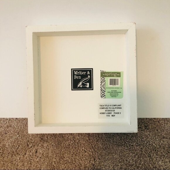 8”x8” BE WILD Jungle Cat Wooden Table Decor - Picture 3 of 6